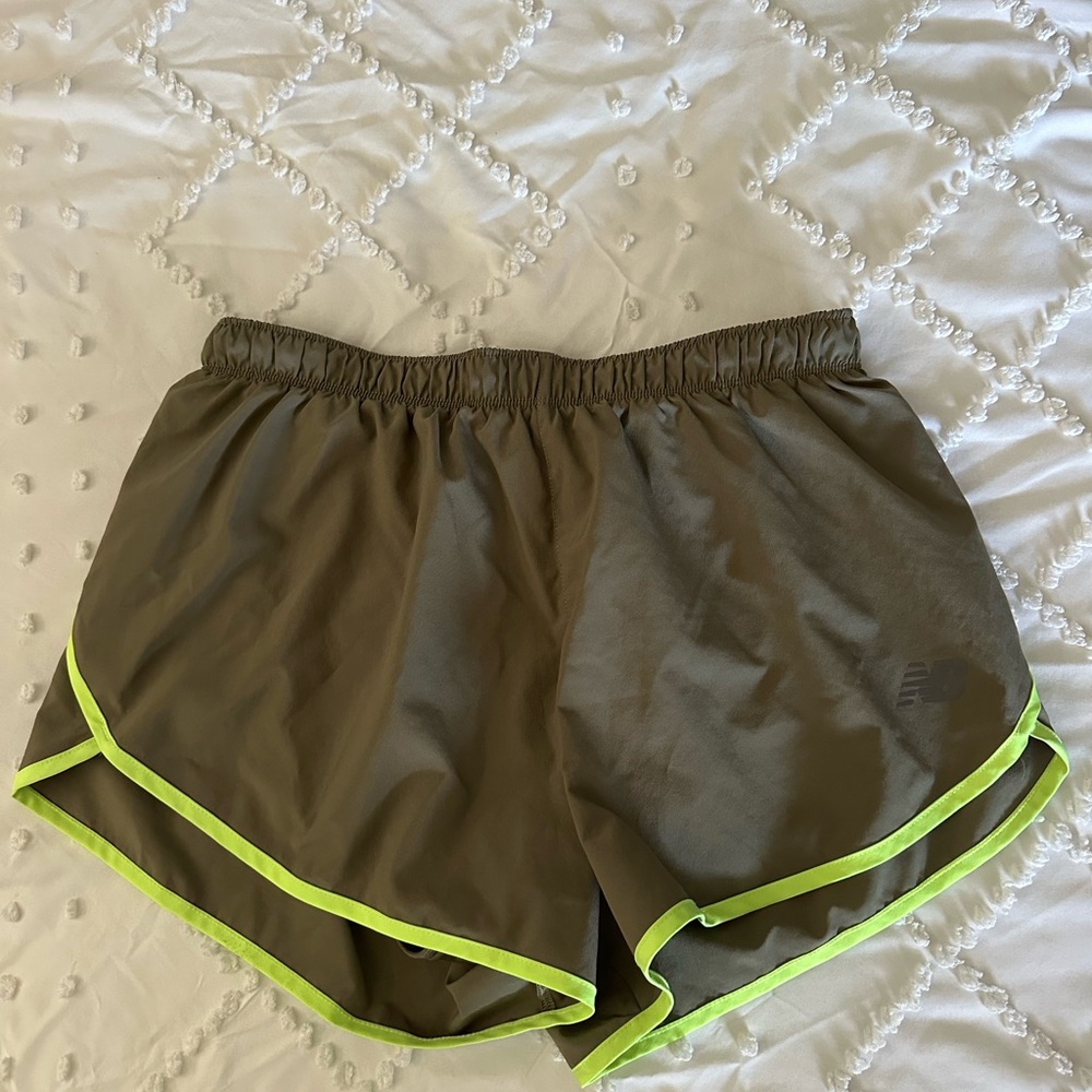 Women's Athletic Shorts in Olive Green